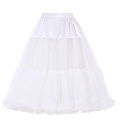 Belle Poque Women&#39;s Luxury White Crinoline Petticoat Underskirt para Retro Vintage Dress BP000178-2